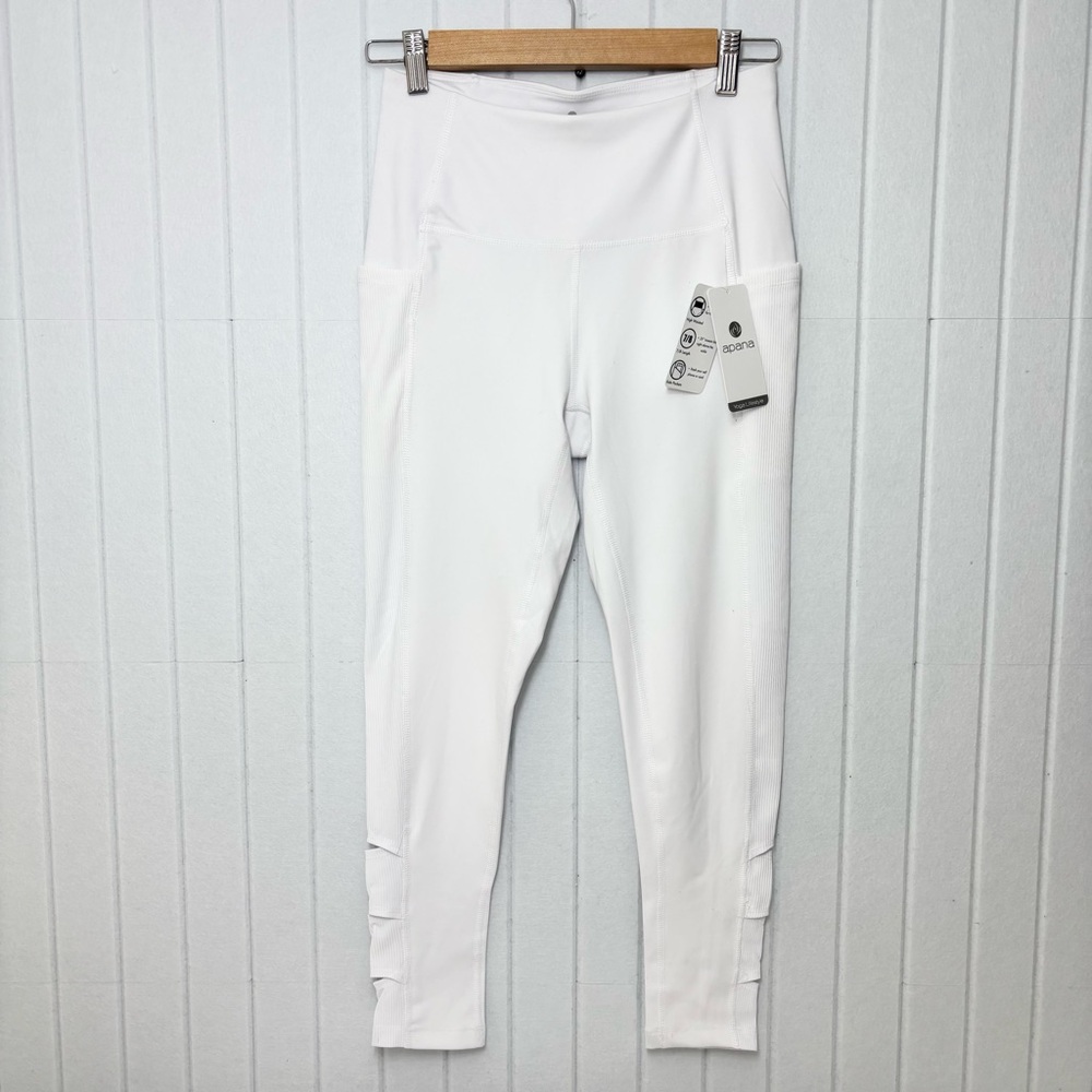 Apana White Yoga Leggings Size S